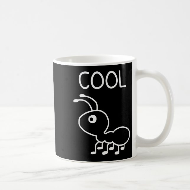 Cool Ant, Puns, Funny, Jokes, Sarcastic  Kaffeetasse (Rechts)