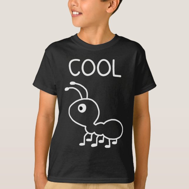 Cool Ant, Puns, Funny, Jokes, Sarcastic  T-Shirt (Vorderseite)