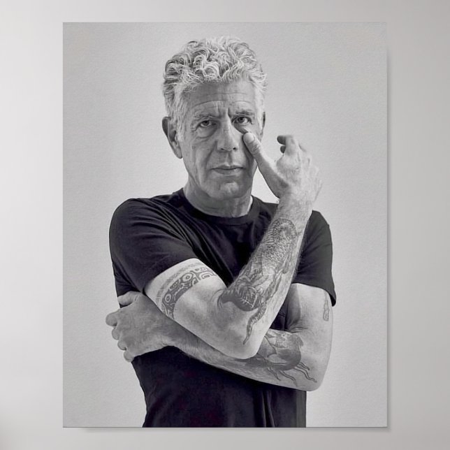 cool Anthony Bourdain  Poster (Vorne)
