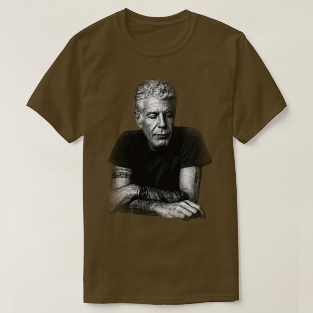 Cool Anthony Bourdain T-Shirt (Design vorne)