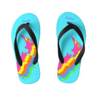 Cool Aotearoa Neuseeland Fluorescent Jandals Fli