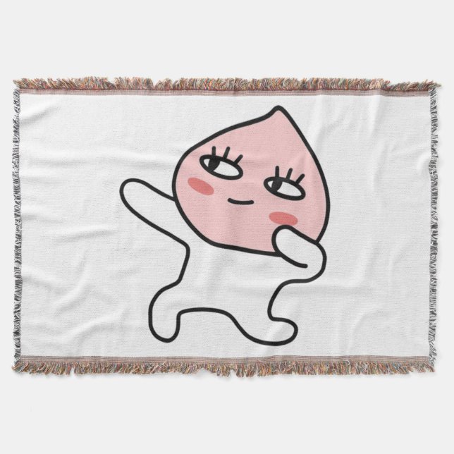 Cool Apeach Decke (Vorderseite)