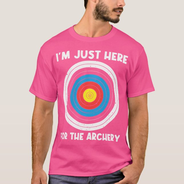 Cool Archer Bow Archery Lover T-Shirt (Vorderseite)
