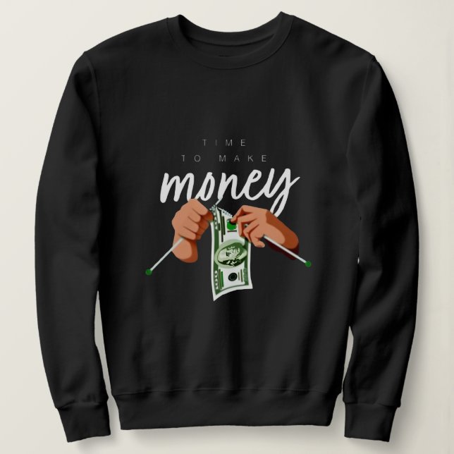 cool argent faire sweatshirt (Design devant)