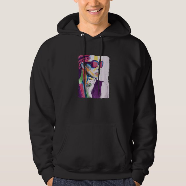 Cool Art Woman Premium Hoodie (Vorderseite)