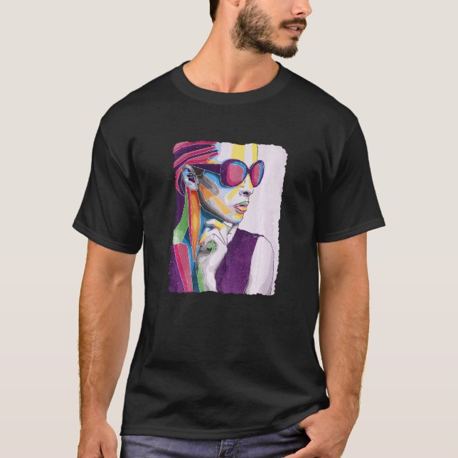 Cool Art Woman Premium T-Shirt (Vorderseite)