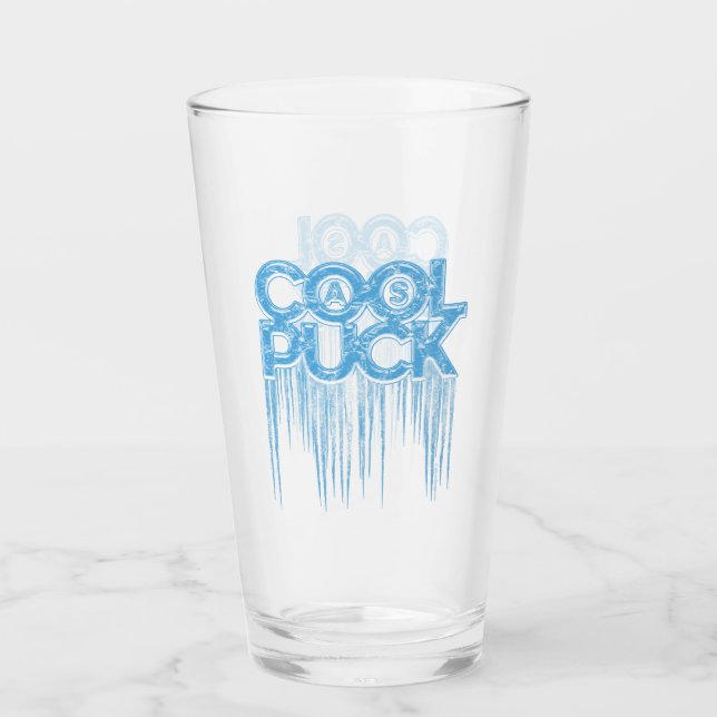 Cool As Puck Glas (Vorderseite)