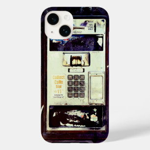 COOL aufgegebene Payphone Case-Mate iPhone 14 Hülle