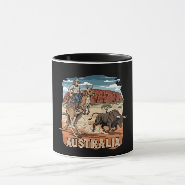 Cool Australien Tasse (Zentrum)