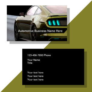 Cool Automotive Car Care  Visitenkarte