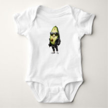 Cool Avocado | Baby Jersey Strampler