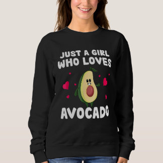 Cool Avocado For Women Girls Guacamole Keto Guac F Sweatshirt