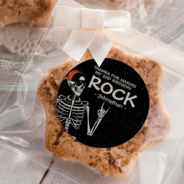 Cool Bad Two - Das KnochenHalloween 2. Party zum G Runder Aufkleber (Von Creator hochgeladen)