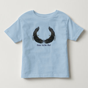 Cool Bald Eagle Wildlife Collection Kleinkind T-shirt