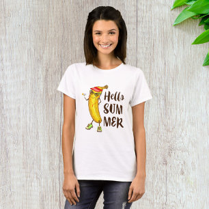 Cool Banana Hallo Sommer Funny Tropical Frucht T-Shirt
