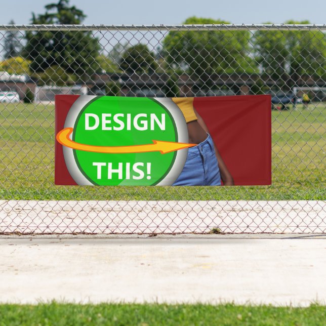 COOL ! Bannière - 2,5' x 6' - Extérieur - Personna (En situation)