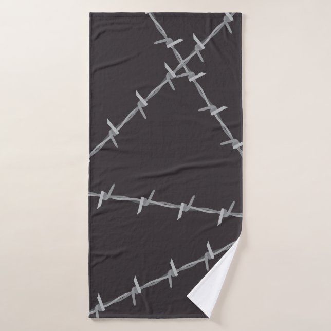 Cool Barbwire (Serviette de bain)