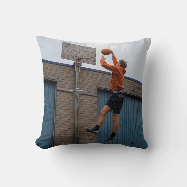 Cool Basketball Kissen (Vorderseite)
