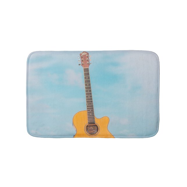 Cool Bass Guitar Badematte (Vorderseite)