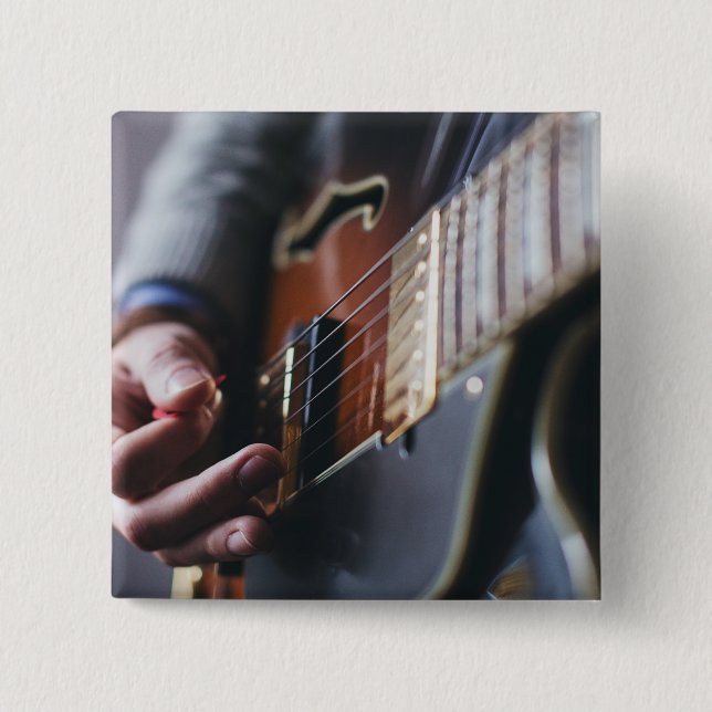 Cool Bass Guitar Button (Vorderseite)