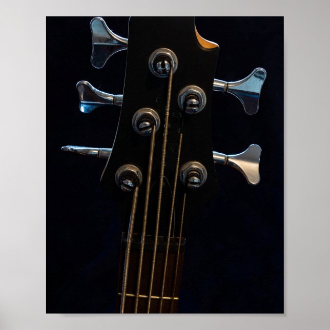 Cool Bass Guitar Poster (Vorne)