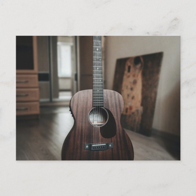 Cool Bass Guitar Postkarte (Vorderseite)