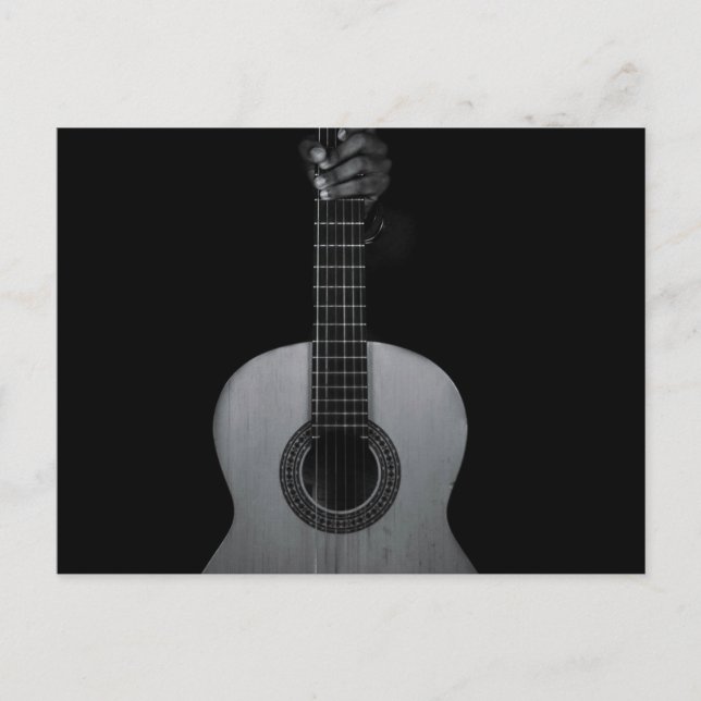 Cool Bass Guitar Postkarte (Vorderseite)