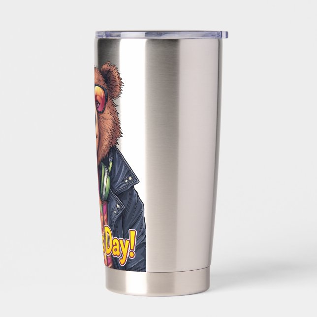 Cool Bear Dad Father’s Day Gift for Stylish Father Thermobecher (Links)