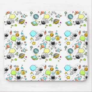 Cool beautiful space astronaut  mousepad