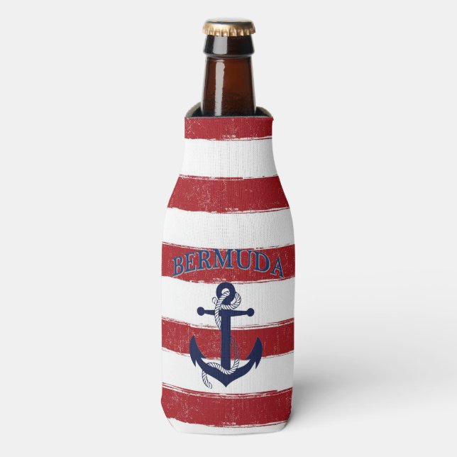 Cool Bermuda Flasche Cooler! Flaschenkühler (Flaschenvorderseite)