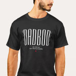 COOL BEST VATER BOD JE Funny Vatertag T-Shirt<br><div class="desc">Zeigen Sie der Welt,  wie viel Sie Liebe und schätzen den besten Vater je mit diesem anpassbaren Design. Geben Sie Ihrem Vater ein unglaublich witzig Geschenk am Tag des Vaters,  indem Sie den Text mit Ihren personalisierten "BEST VATER BOD EVER" Nachrichten und den Namen seiner Kinder anpassen.</div>