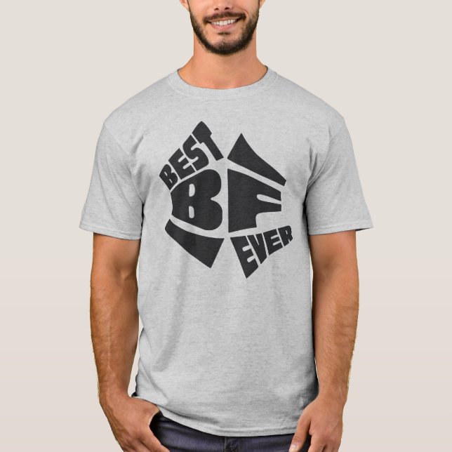 Cool beste bf je Grafik für coole DJ Boyfriend T-Shirt (Vorderseite)