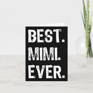 Cool Beste Mimi-Ever-Familie Funny Karte