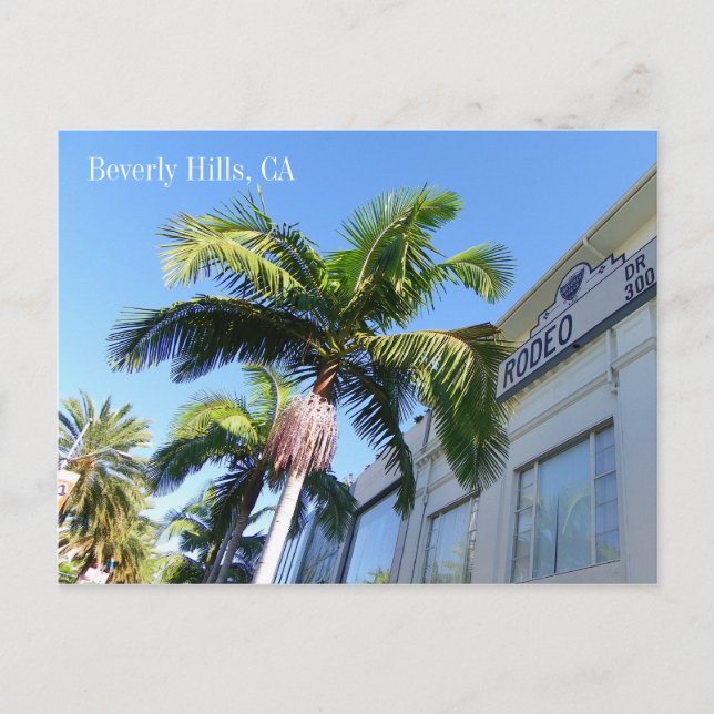 Cool Beverly Hills Postcard! Postkarte (Vorderseite)
