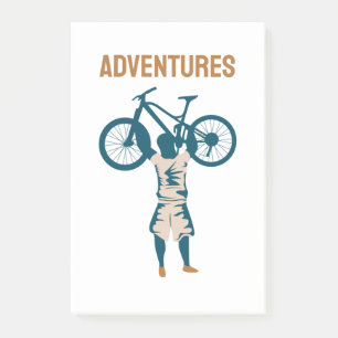 Cool Biker - Abenteuer Post-it Klebezettel