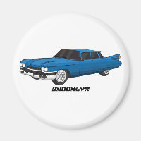 Cool-blau-Oldtimer 1959