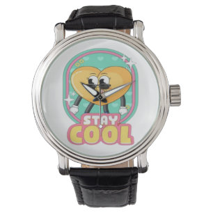 Cool bleibe armbanduhr