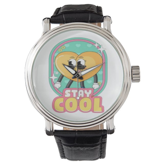 Cool bleibe armbanduhr (Vorderseite)
