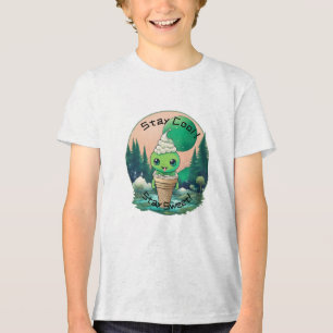 Cool bleibe, Süß Bleibe - Eiskrebs-T - Shirt
