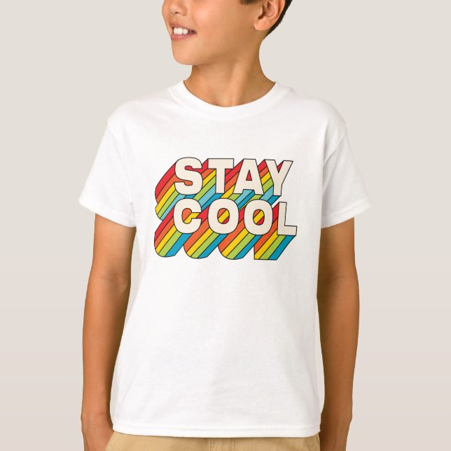 Cool bleibe T-Shirt (Vorderseite)