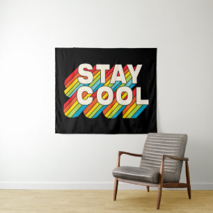 Cool bleibe wandteppich