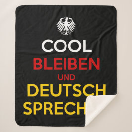 Cool Bleiben und Deutsch Sprechen Sherpadecke