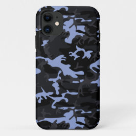 Cool Blue Highlights Camouflage Case-Mate iPhone Hülle