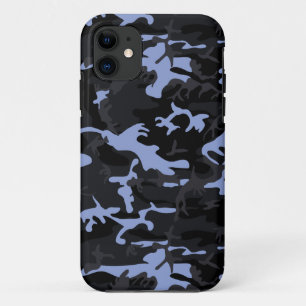 Cool Blue Highlights Camouflage Case-Mate iPhone Hülle