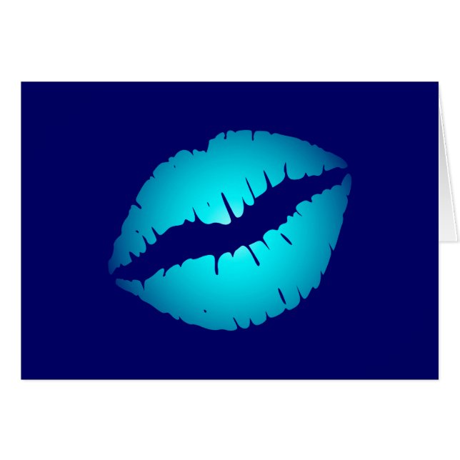 Cool Blue Kiss (Vorderseite (Horizontal))