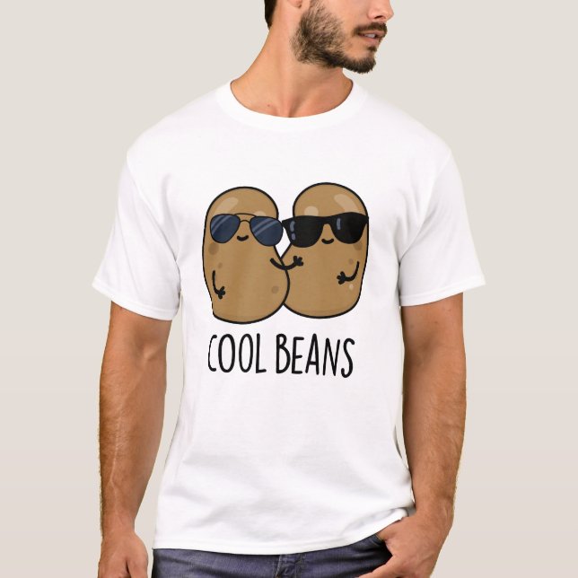 Cool Bohnen Funny Veggie Legume Puff T-Shirt (Vorderseite)