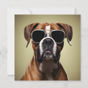 Cool Boxer Dog