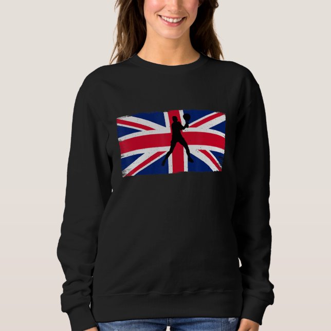 Cool British Tennis Sweatshirt (Vorderseite)