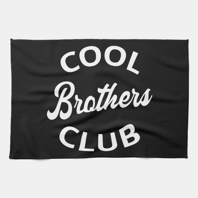 Cool Brothers Club I Geschirrtuch (Horizontal)