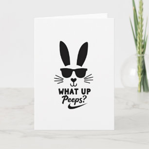 Cool Bunny Hallo Freund Karte